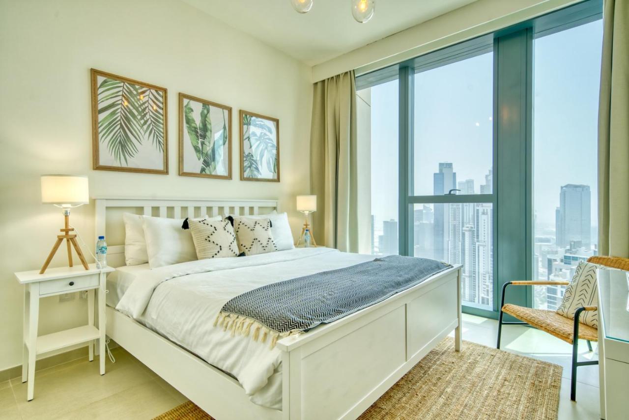 Boho-Chic Cosy 1Br, Minutes To Burj Khalifa Apartamento Dubai Exterior foto