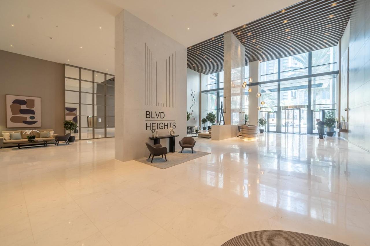 Boho-Chic Cosy 1Br, Minutes To Burj Khalifa Apartamento Dubai Exterior foto