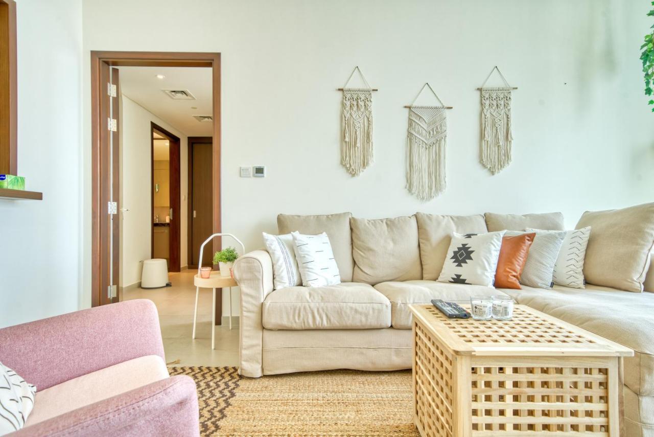 Boho-Chic Cosy 1Br, Minutes To Burj Khalifa Apartamento Dubai Exterior foto