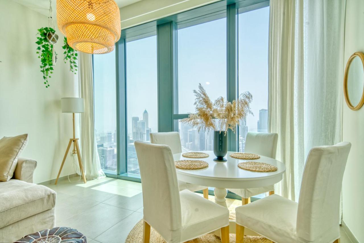 Boho-Chic Cosy 1Br, Minutes To Burj Khalifa Apartamento Dubai Exterior foto