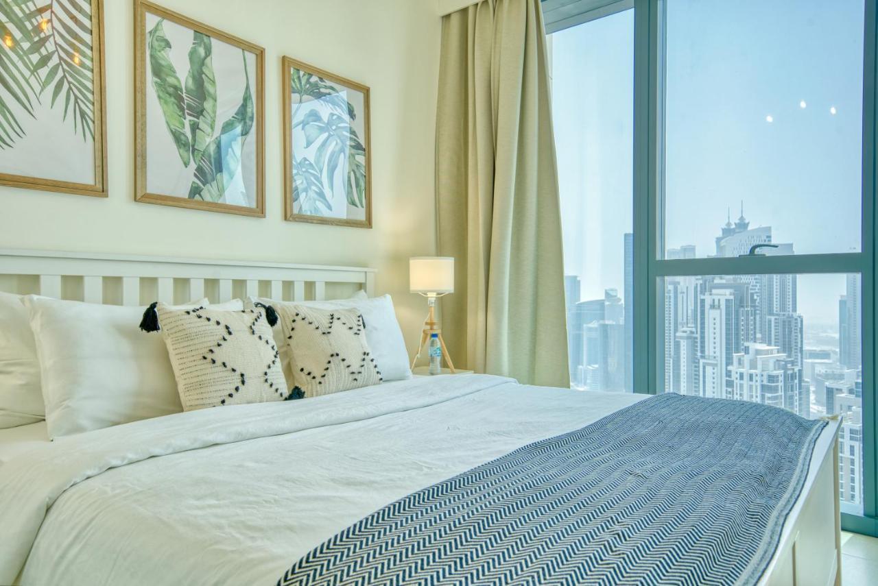 Boho-Chic Cosy 1Br, Minutes To Burj Khalifa Apartamento Dubai Exterior foto